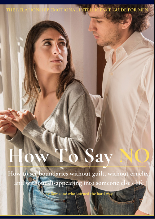 How to Say No — The Boundaries Guide for Men, PDF cover